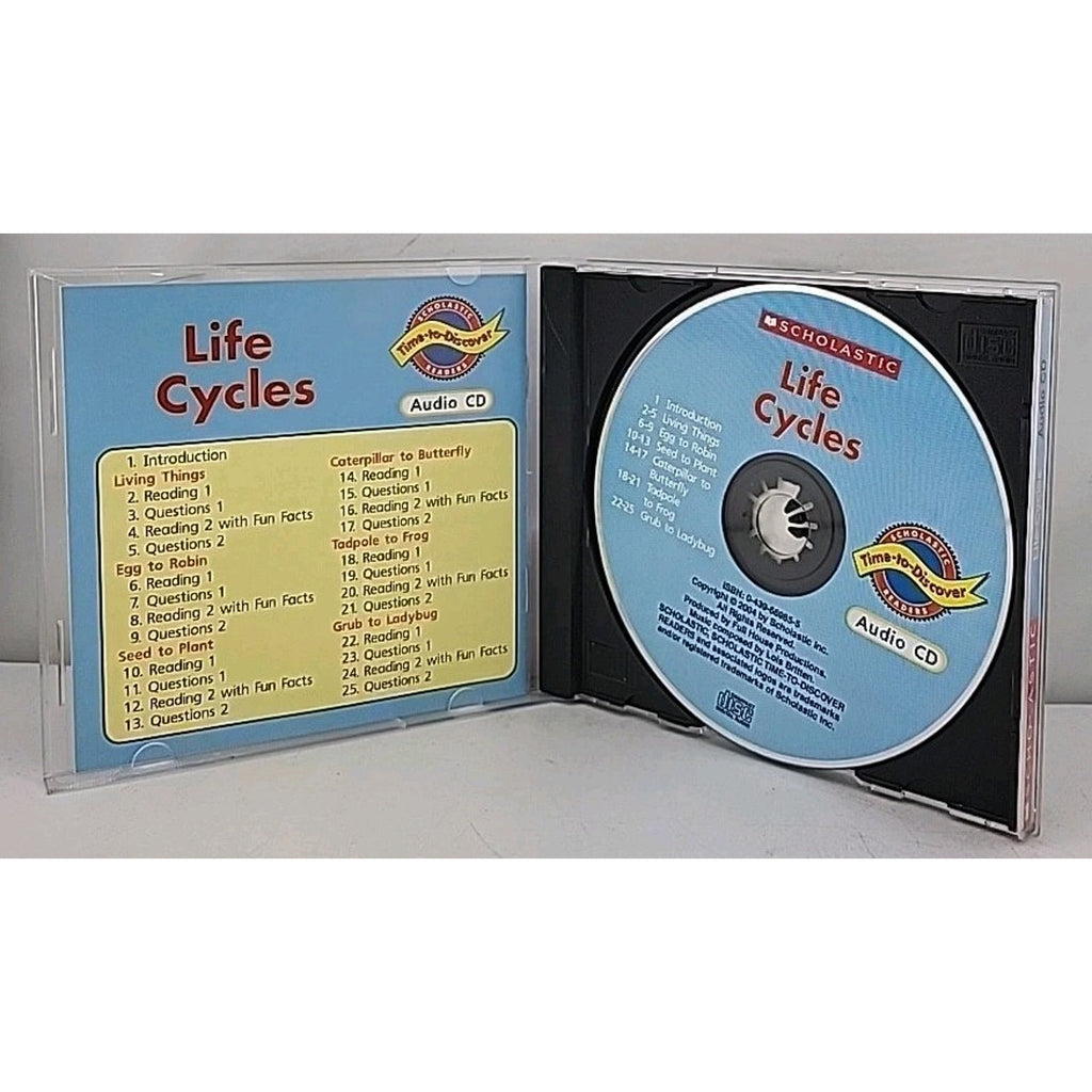 Scholastic Time-to-discover Readers Life Cycles Audio CD