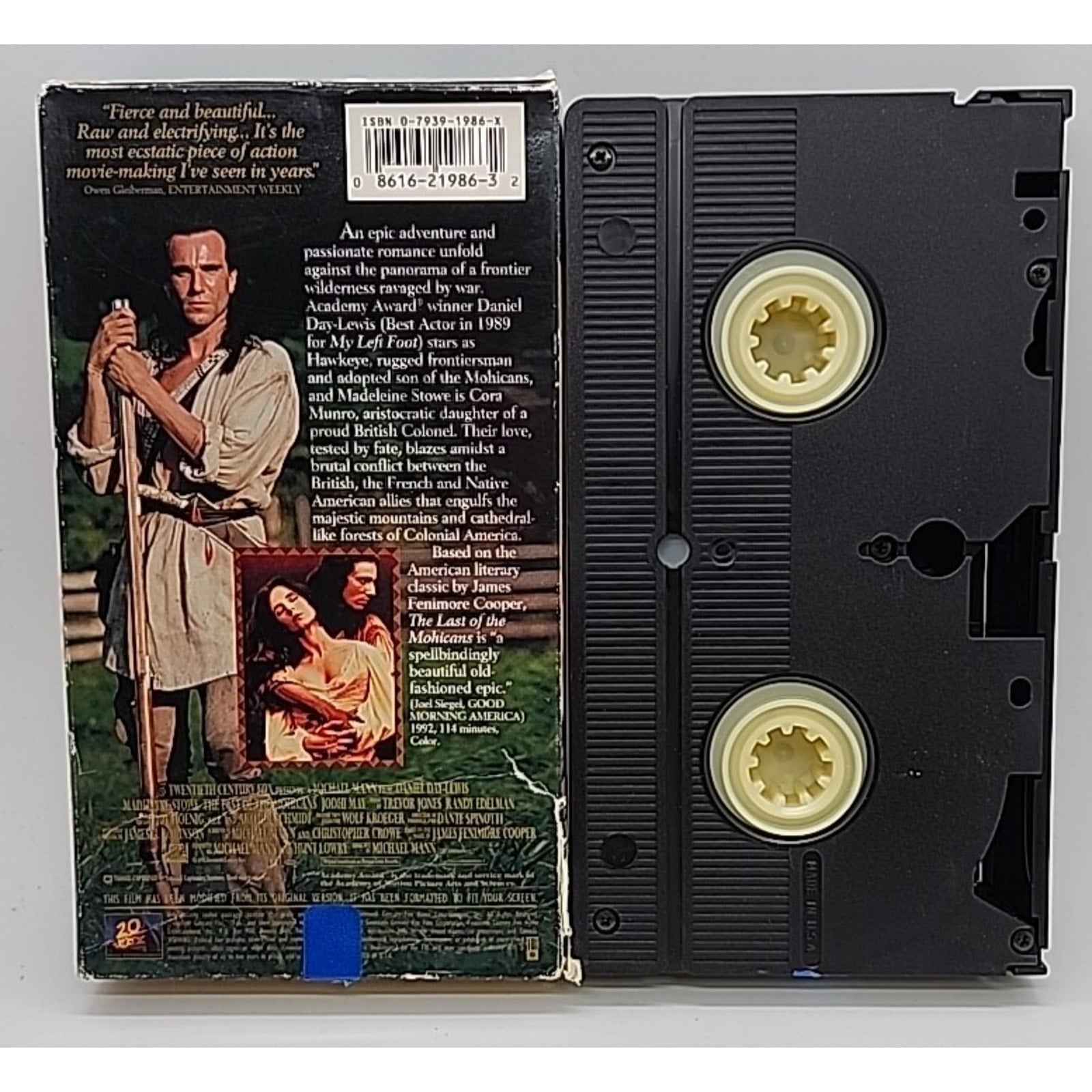 The Last of the Mohicans (VHS, 1993) Premiere Series