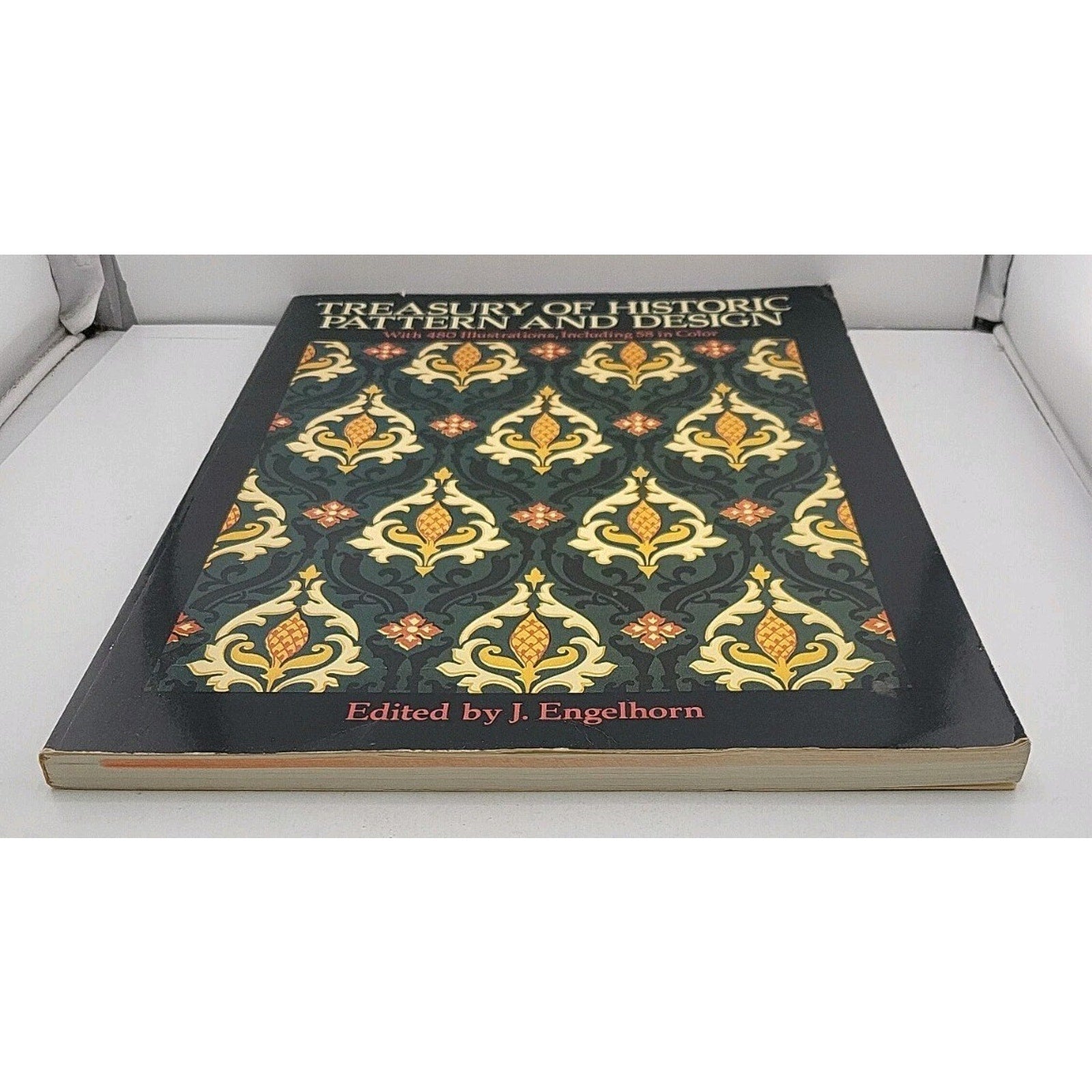 Treasury of Historic Pattern and Design by J. Engelhorn (1990, Trade Paperback)