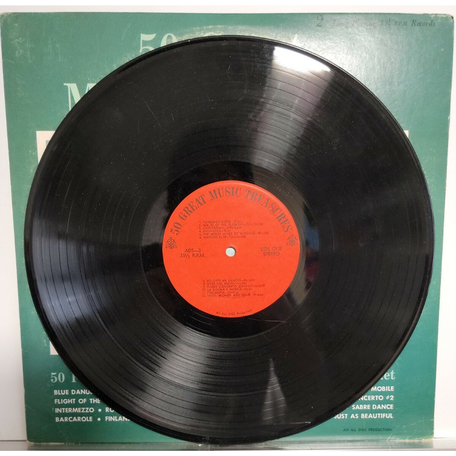 Various - 50 Great Music Treasures (Vinyl)