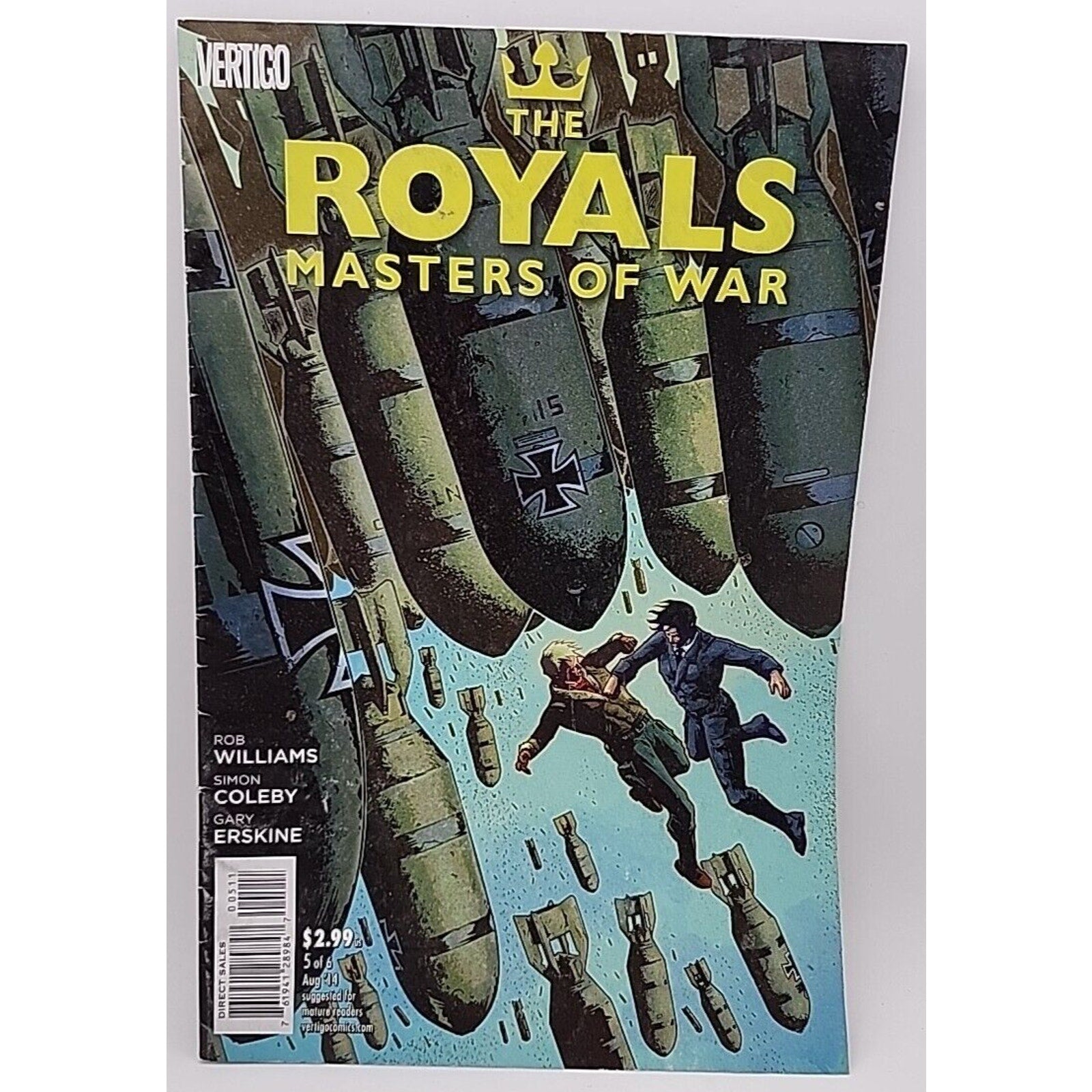 Royals Masters of War #5 (of 6) Vertigo Comics 2014