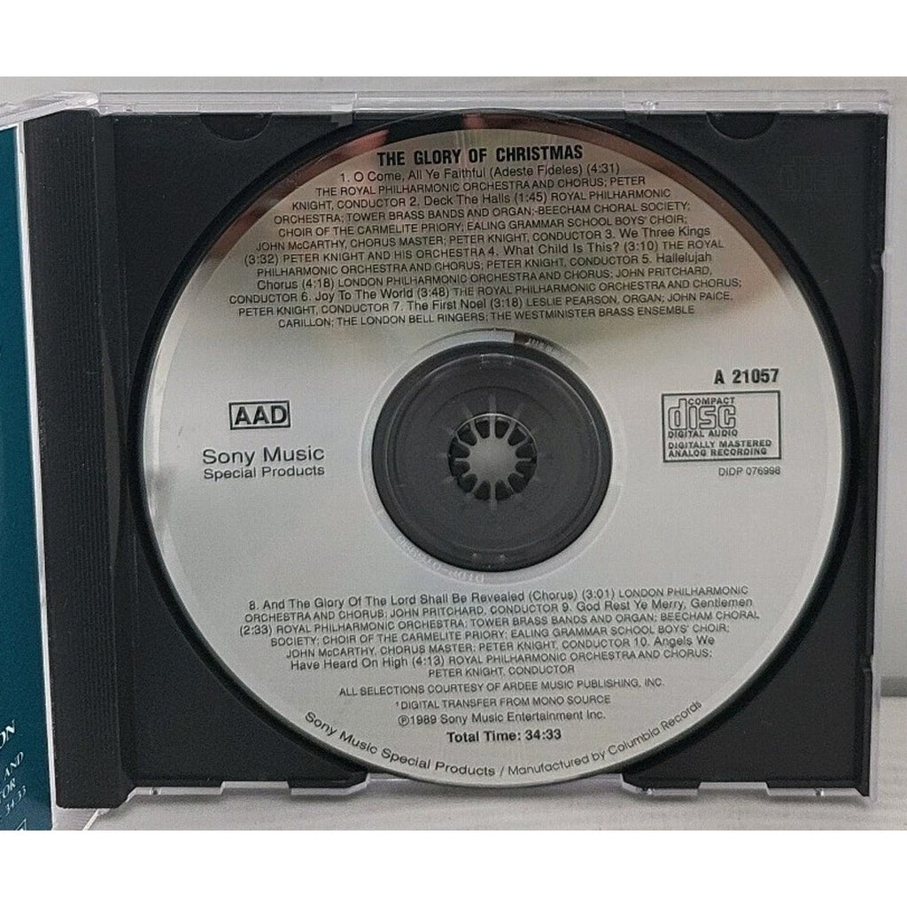 The Glory of Christmas by Various Artists (CD, Feb-1992, Sony Music Special...