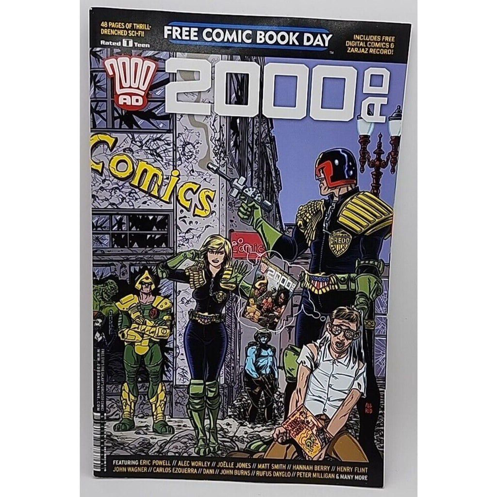 2000 Ad Fcbd #2016 Rebellion Comics 2016