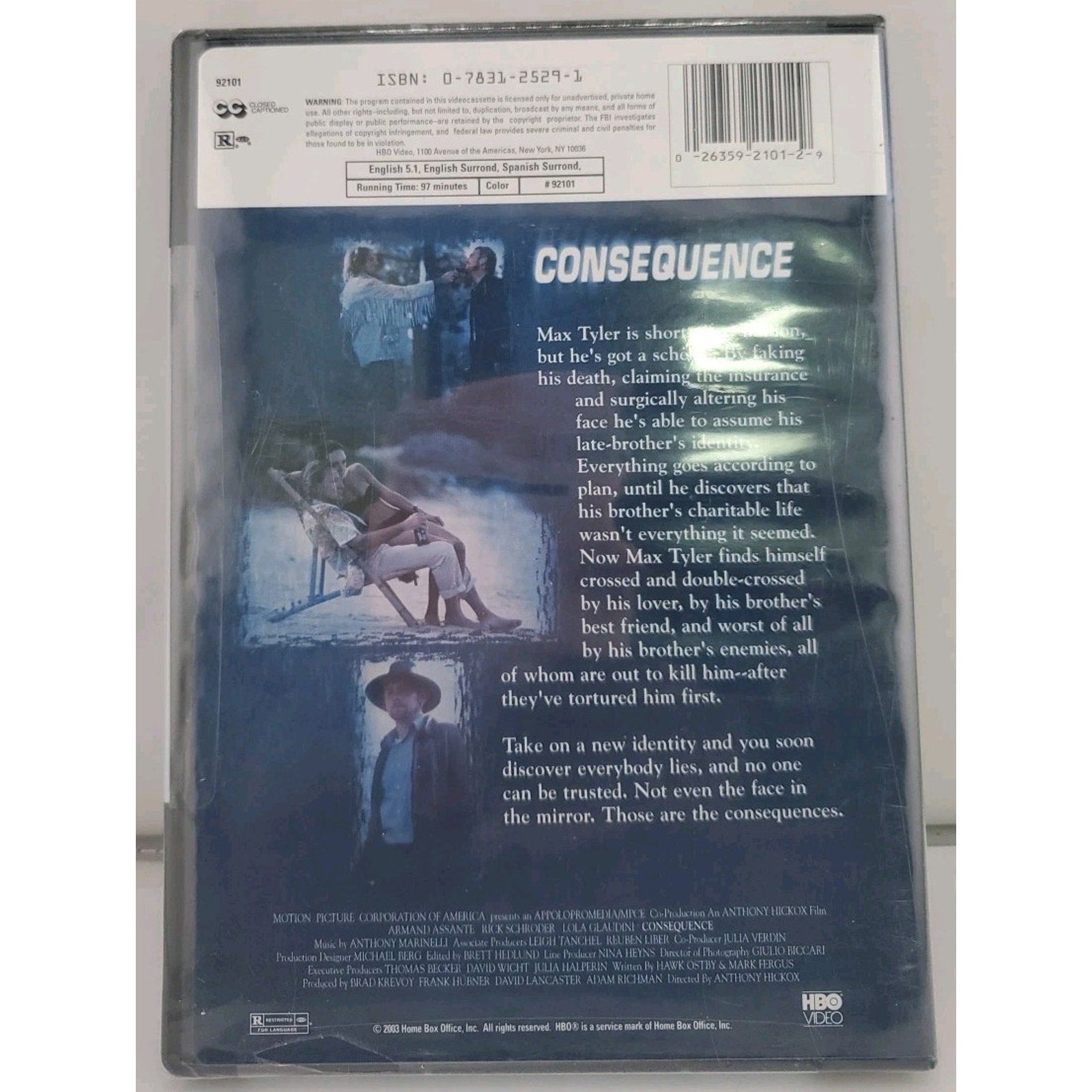 Consequence (DVD, 2003) *Brand New*