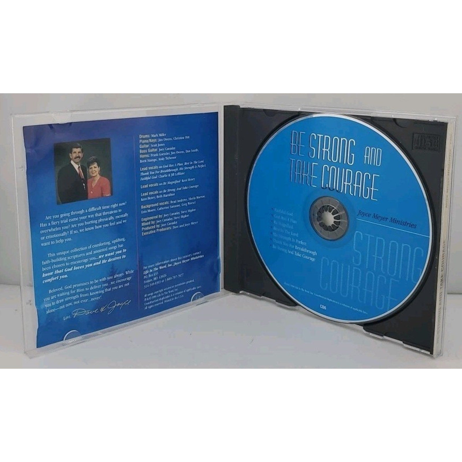 Joyce Meyer Ministries - Be Strong and Take Courage CD 1998