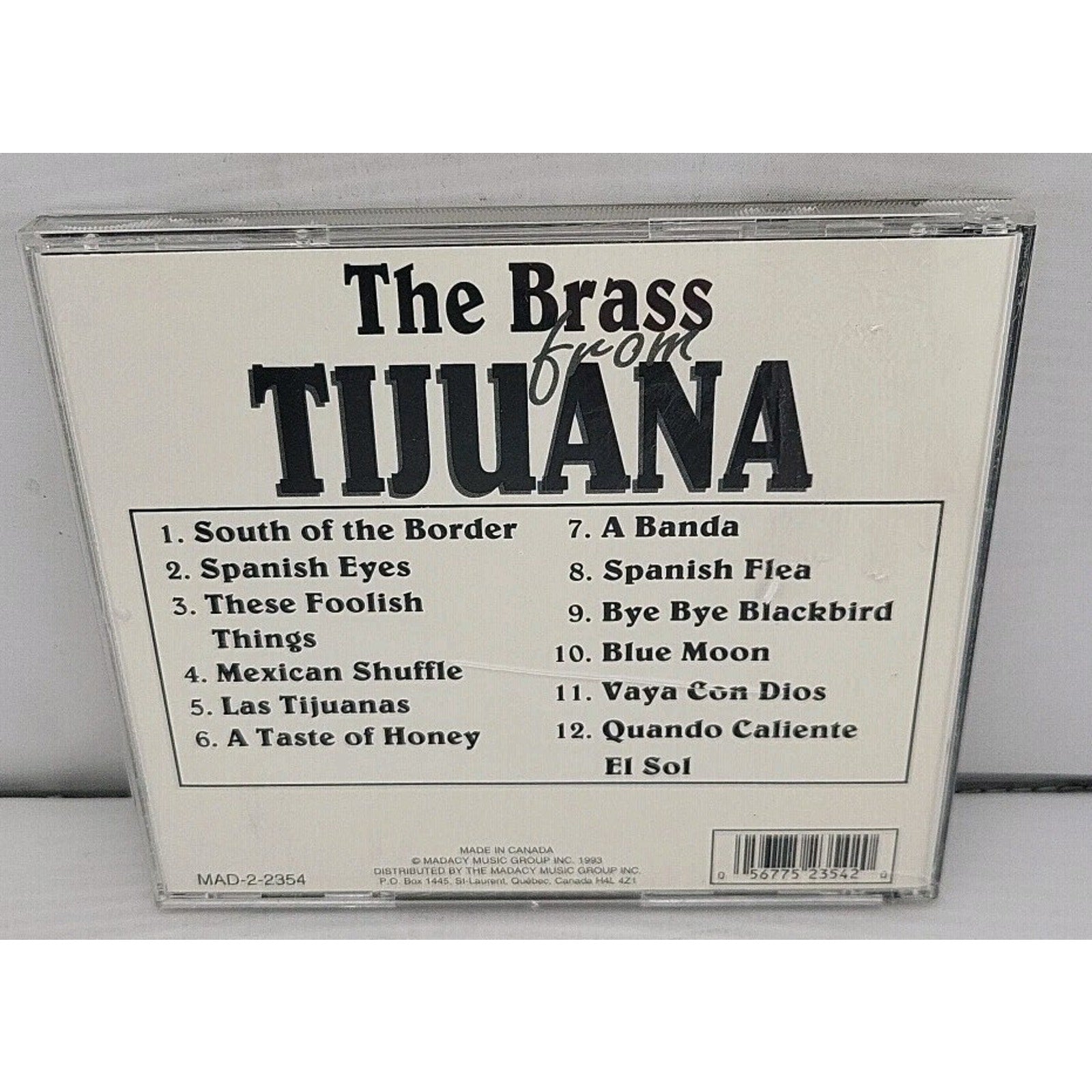 Brass from Tijuana by Various (CD, 1995)