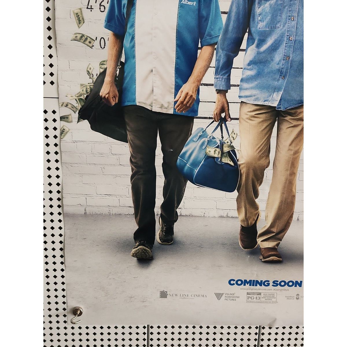 Going In Style Authentic 27x40 D/S Movie Poster.