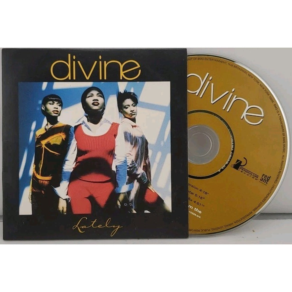 Lately [Single] by Divine (CD, Aug-1998)