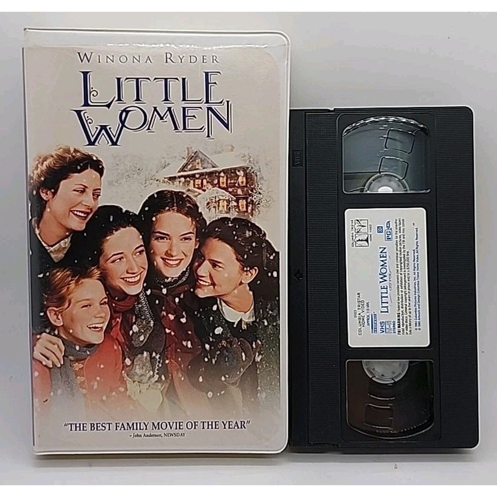 Little Women (VHS, 1995, Clamshell Case Closed Captioned)