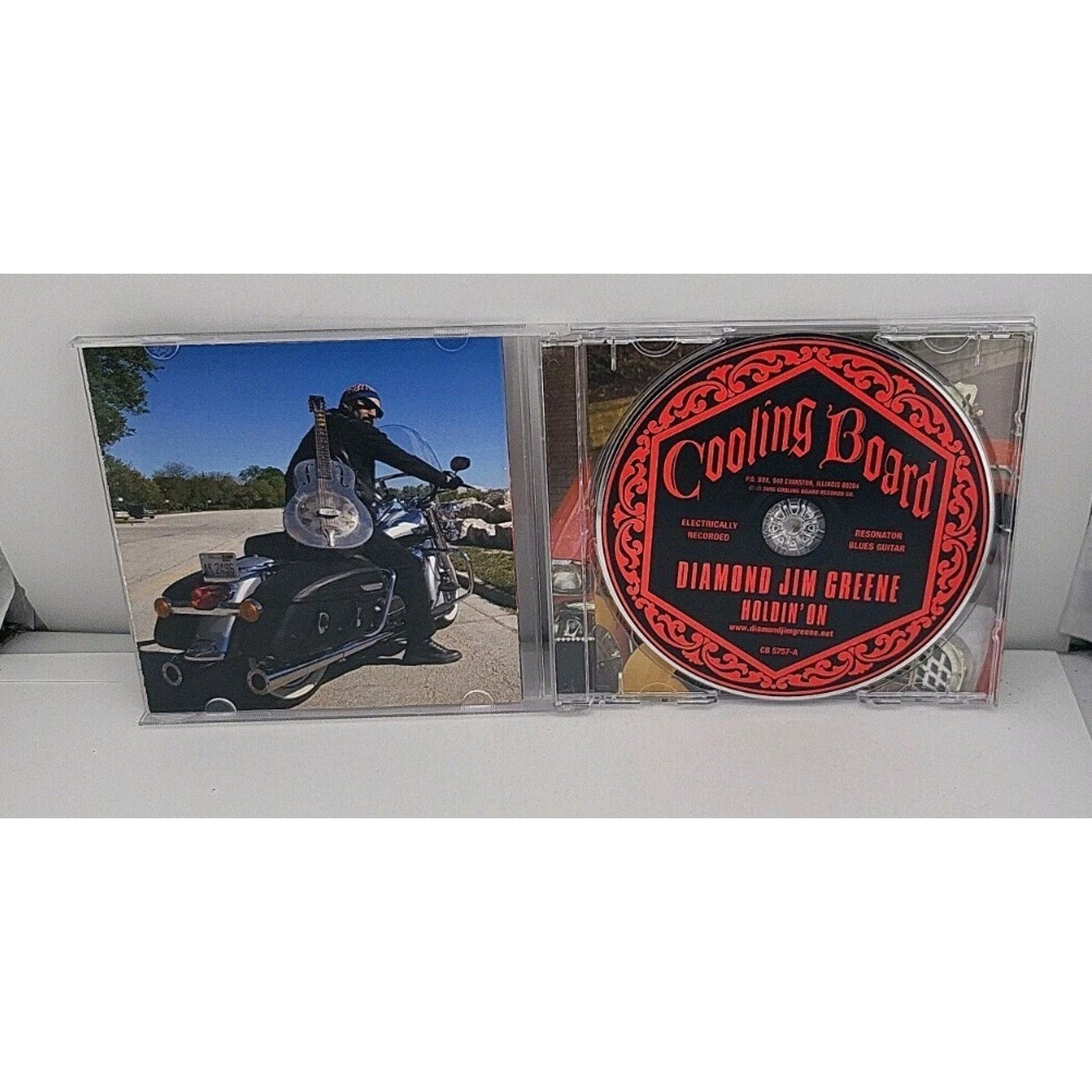 Holdin' on by "Diamond" Jim Greene (CD, 2007)