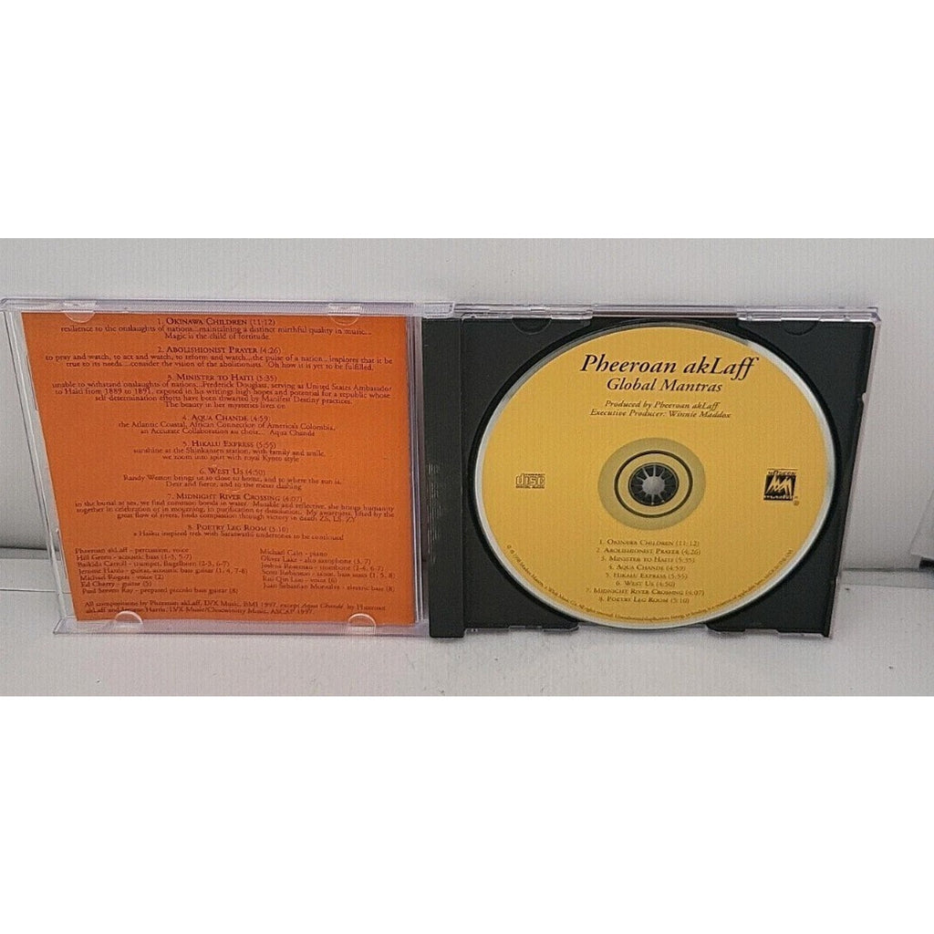 Global Mantras by Pheeroan akLaff (CD, 1998, Modernmasters)