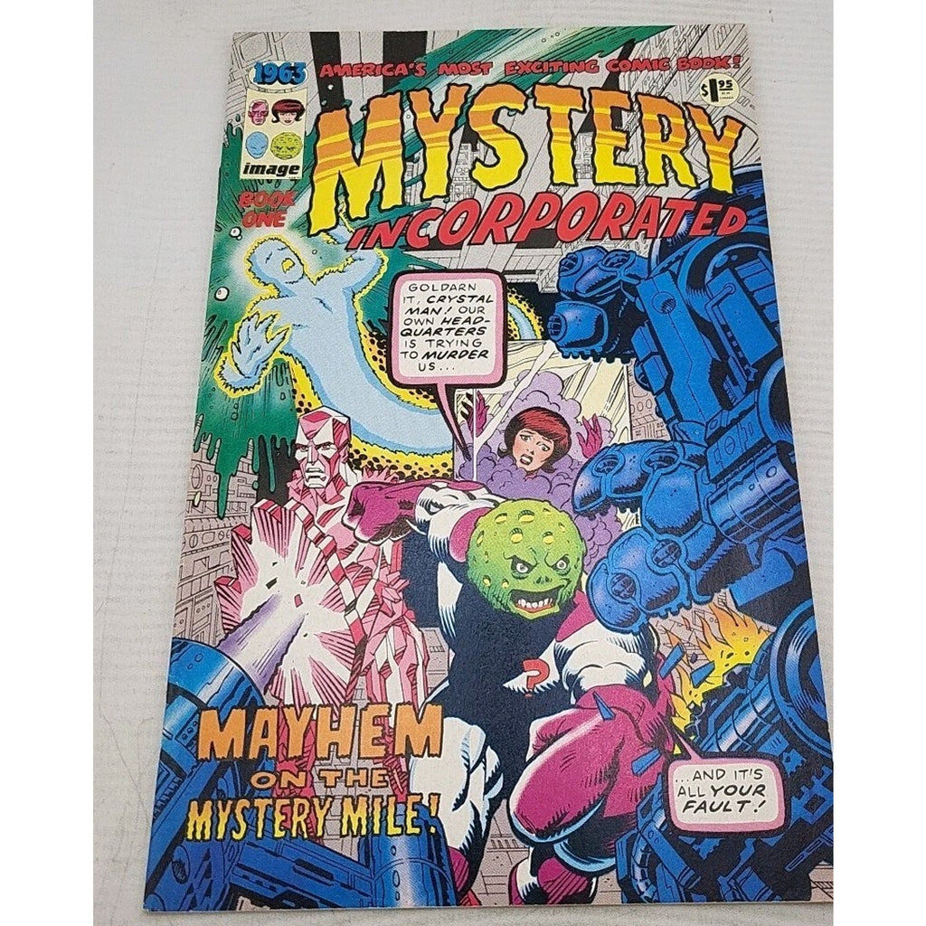 Image Comics Mystery Incorporated Comic Book Book One Mayhem on The Mystery Mile