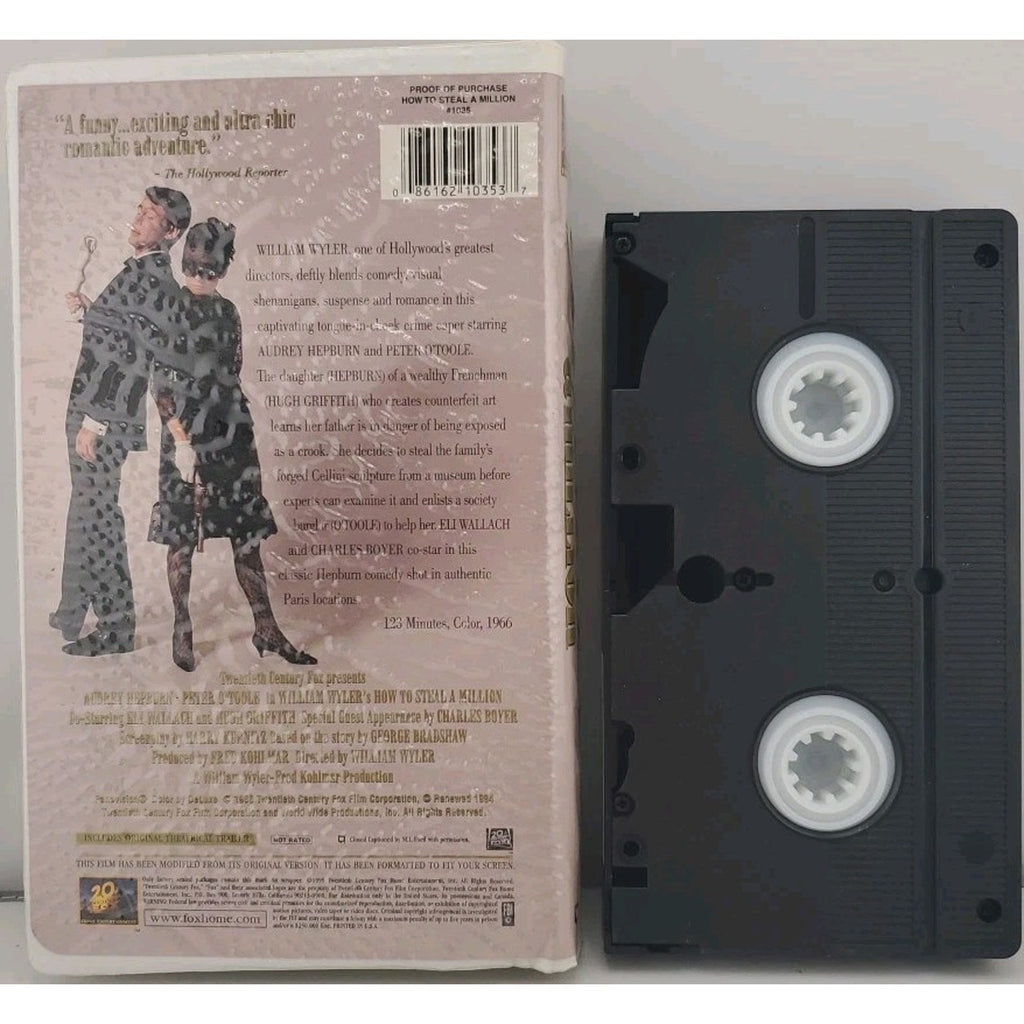 How to Steal a Million (VHS, 1995)