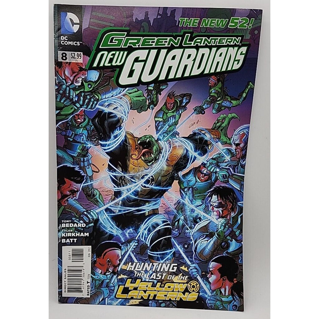 DC Comics Green Lantern New Guardians The New 52 #8 Hunting Last Yellow Lanterns