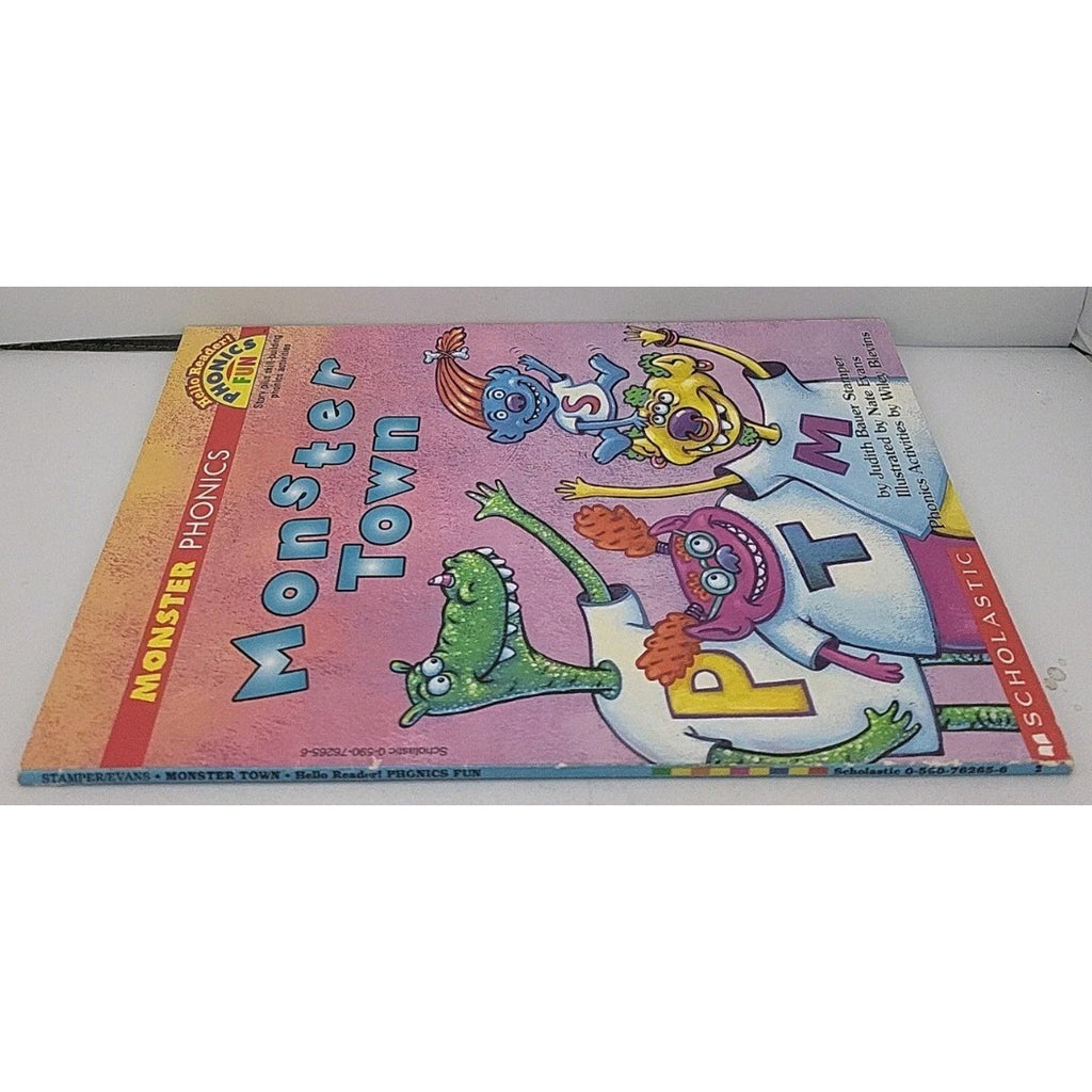 Monster Town by Wiley Blevins and Judith Bauer Stamper (1997, Trade Paperback)