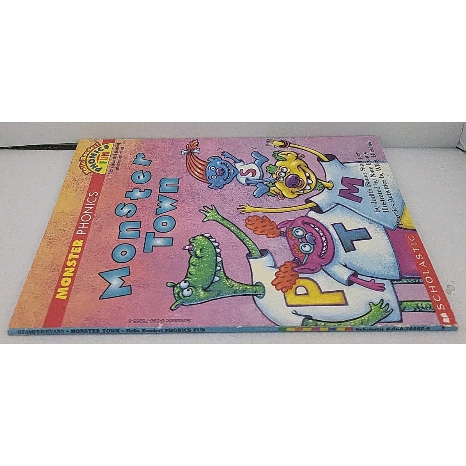 Monster Town by Wiley Blevins and Judith Bauer Stamper (1997, Trade Paperback)