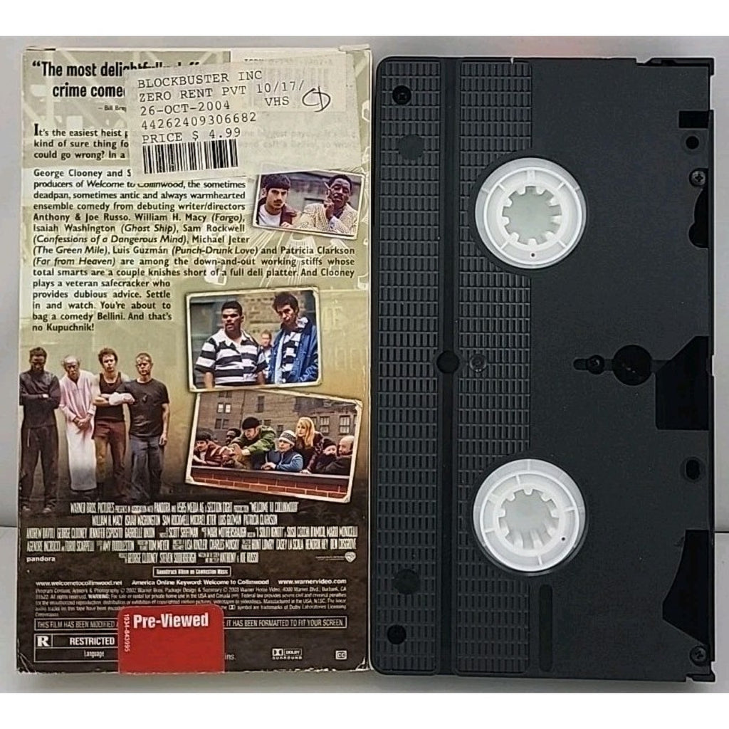 Welcome to Collinwood (VHS, 2003)