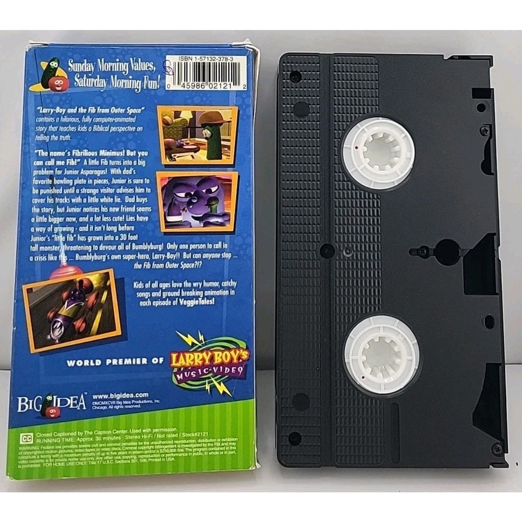 VeggieTales - Larryboy the Fib from Outer Space (VHS)