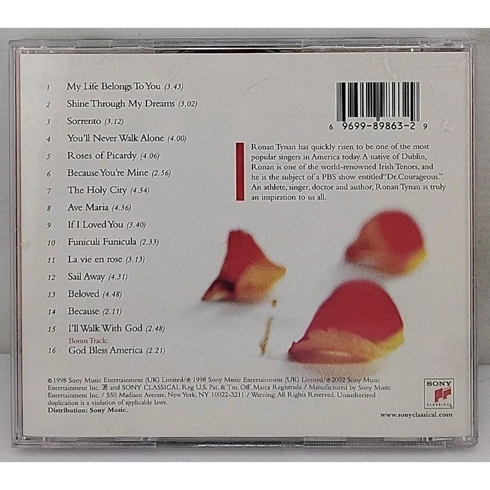 My Life Belongs to You by Tynan, Ronan (CD, 2002)