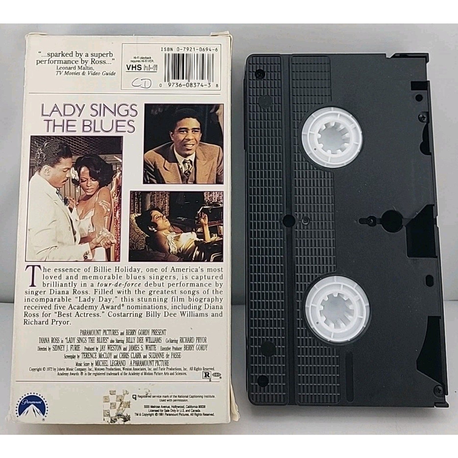 Lady Sings the Blues (VHS, 1992, 2-Tape Set)