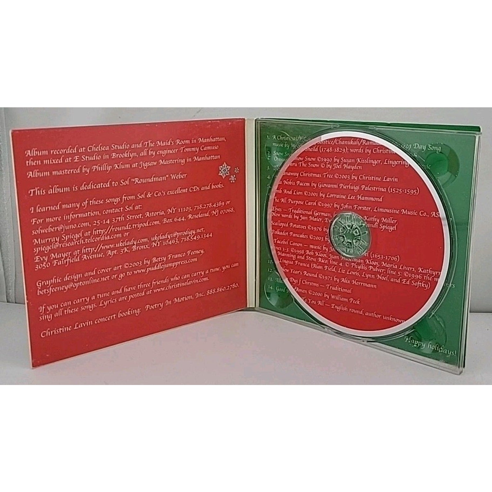 The Runaway Christmas Tree by Lavin, Christine / Mistletones (CD, 2003)