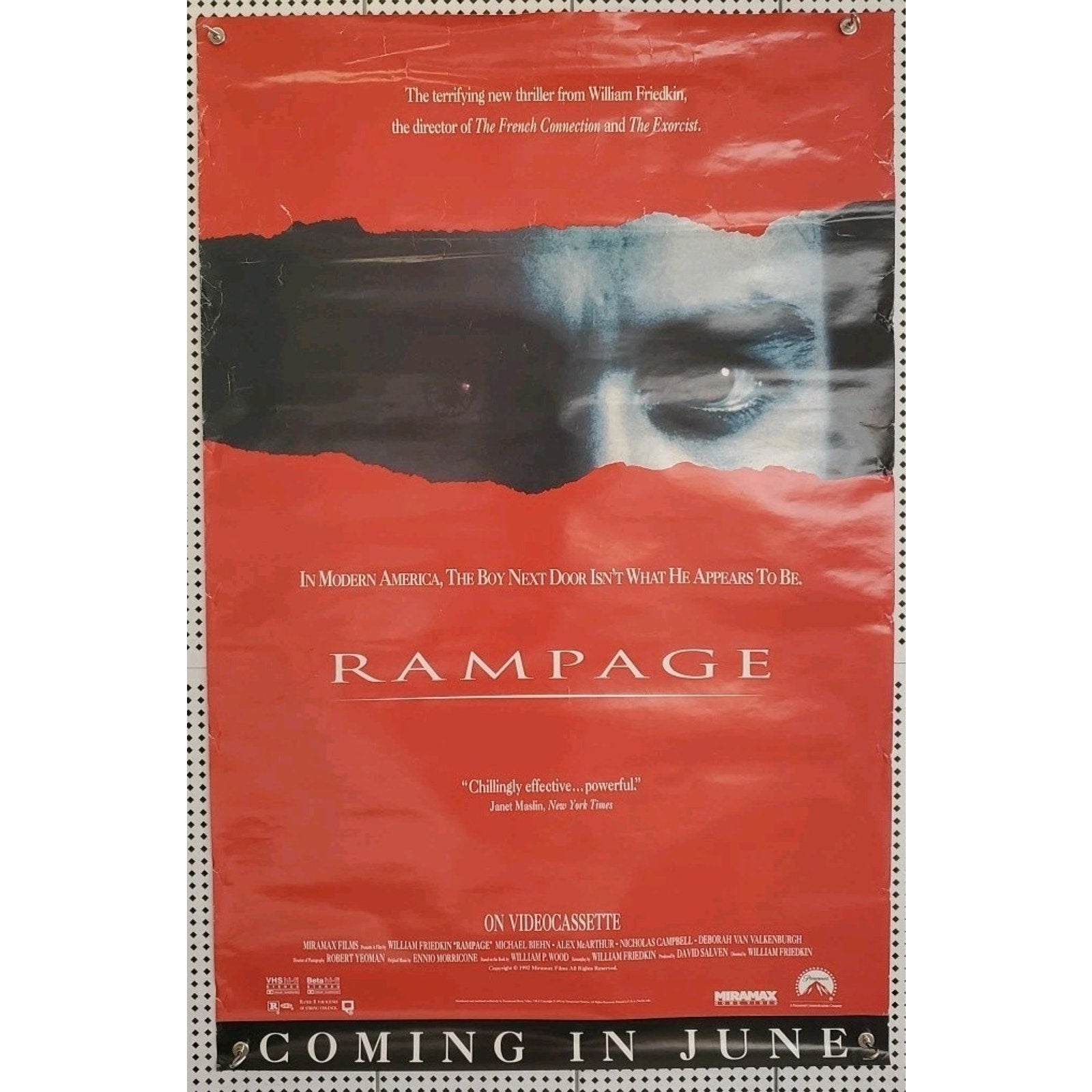 Rampage Movie Poster 40x27