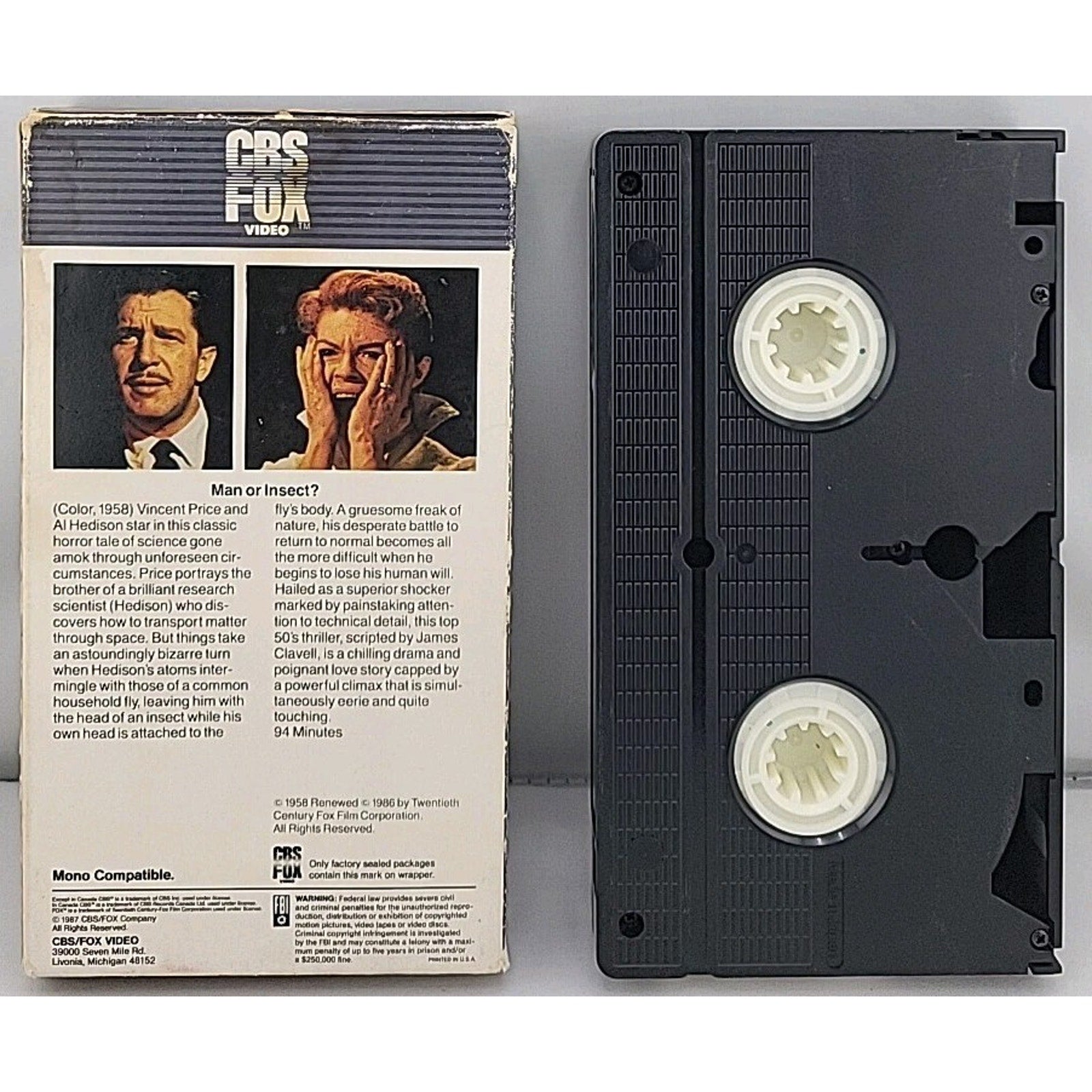 The Fly (VHS)
