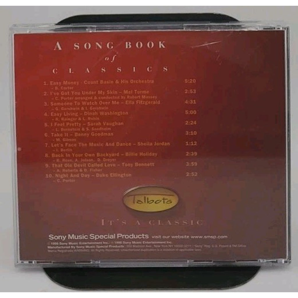Talbots: A Song Book of Classics - CD Duke Ellington,Tony Bennett,Bill -