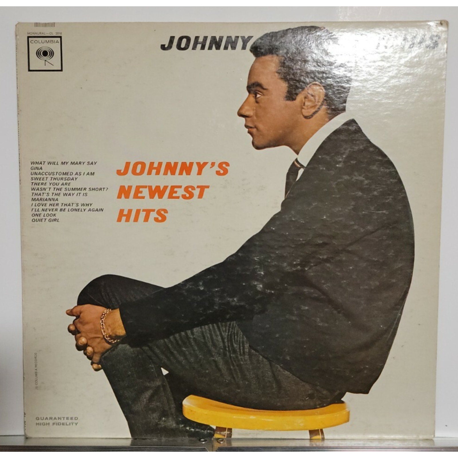 Johnny Mathis ‎– Johnny's Newest Hits (Vinyl)
