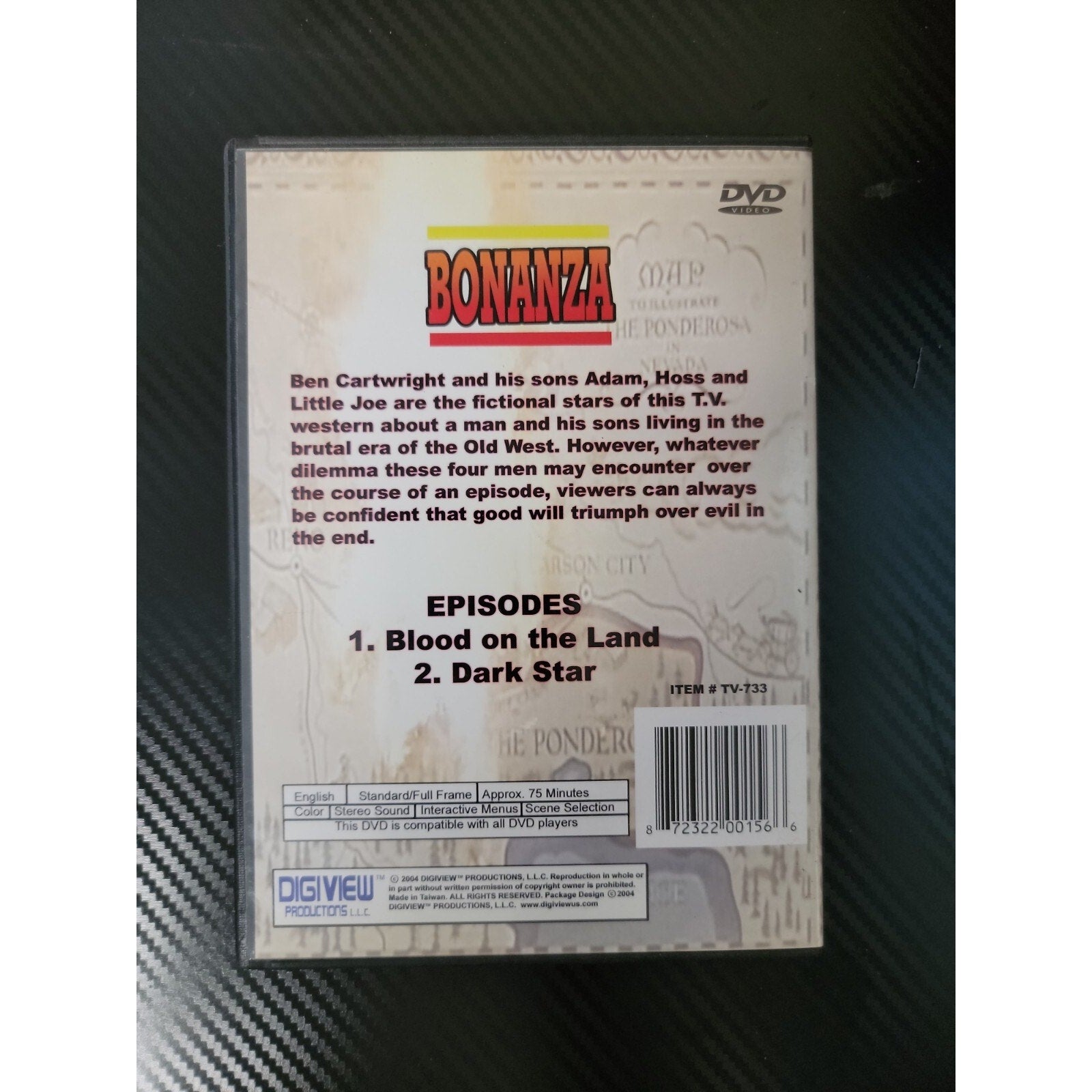 Bonanza, Volume 4 (Slim Case) DVD