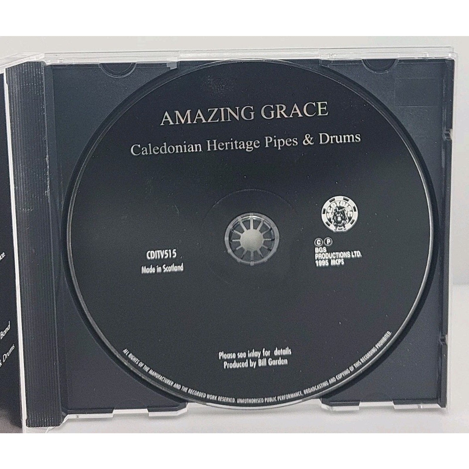 "Amazing Grace" CD Soundtrack from The Video A Real Highland Fling