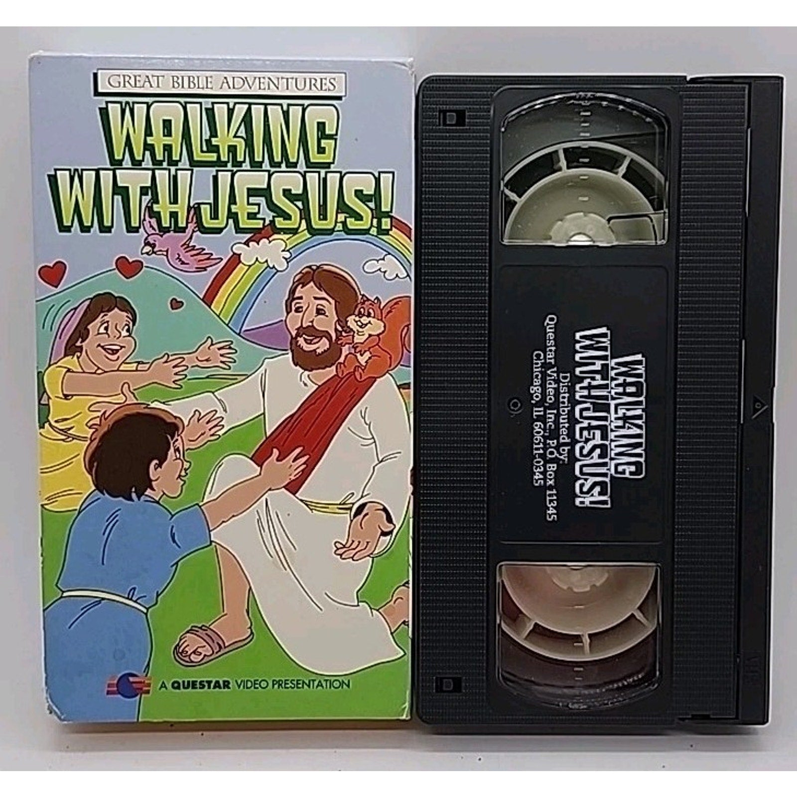 Great Bible Adventures - Walking With Jesus (VHS, 2000)