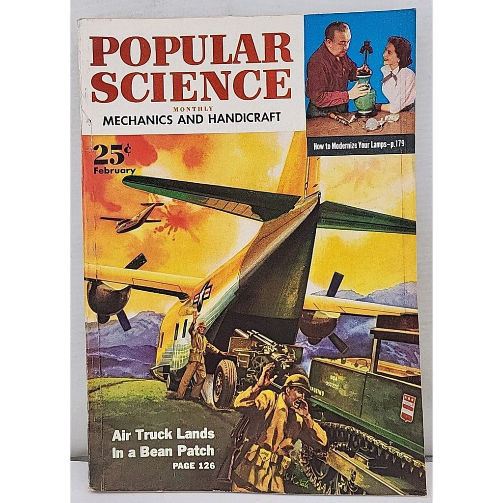Popular Science Monthly Mechanics And Handicraft - February 1952 - Vol.160 No.2