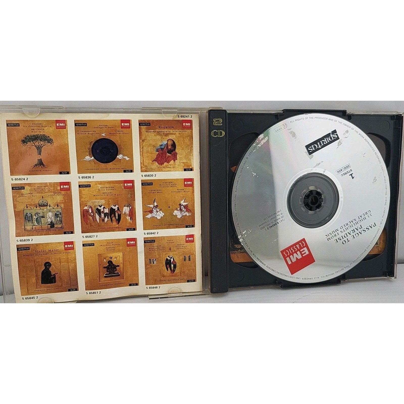 Passage To Paradise Highlights From Great Sacred Music 2 CD Set