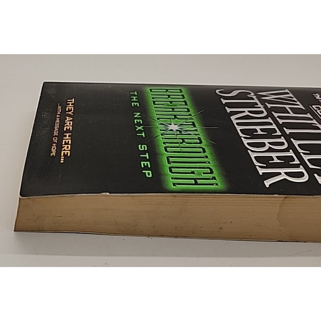 Breakthrough : The Next Step by Whitley Strieber (1996, Mass Market)