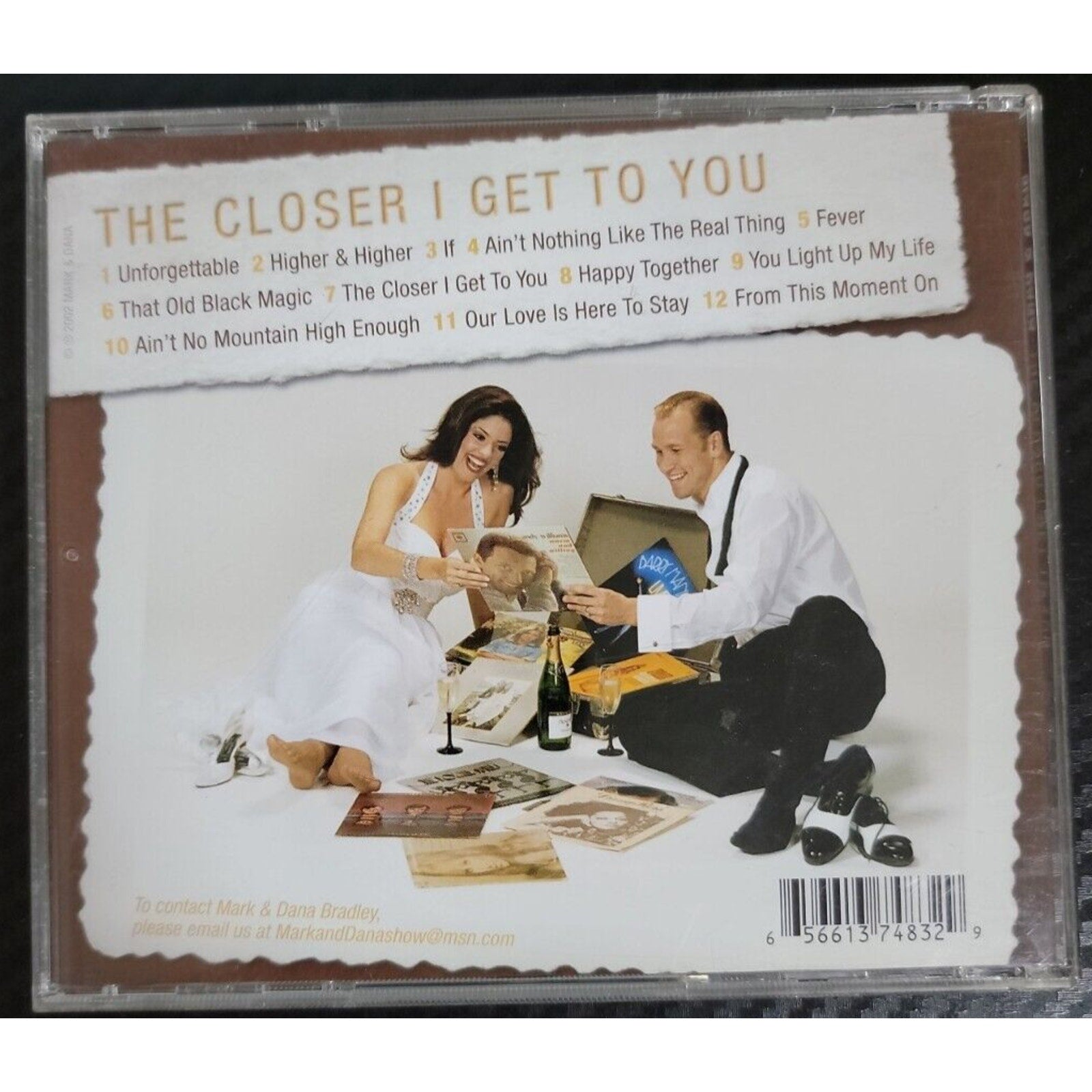 Mark & Dana The Closer I Get To You (CD)