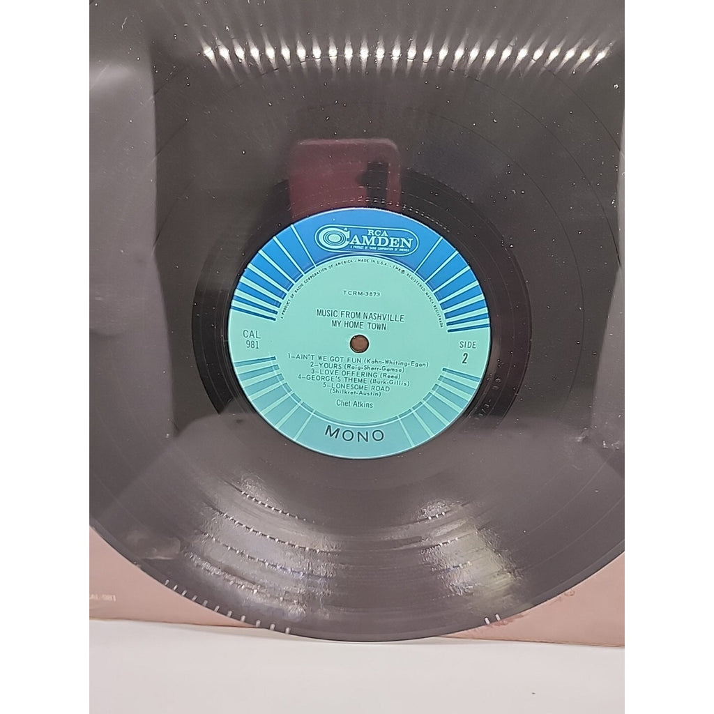 Chet Atkins - Music From Nashville My Home Town (Record)