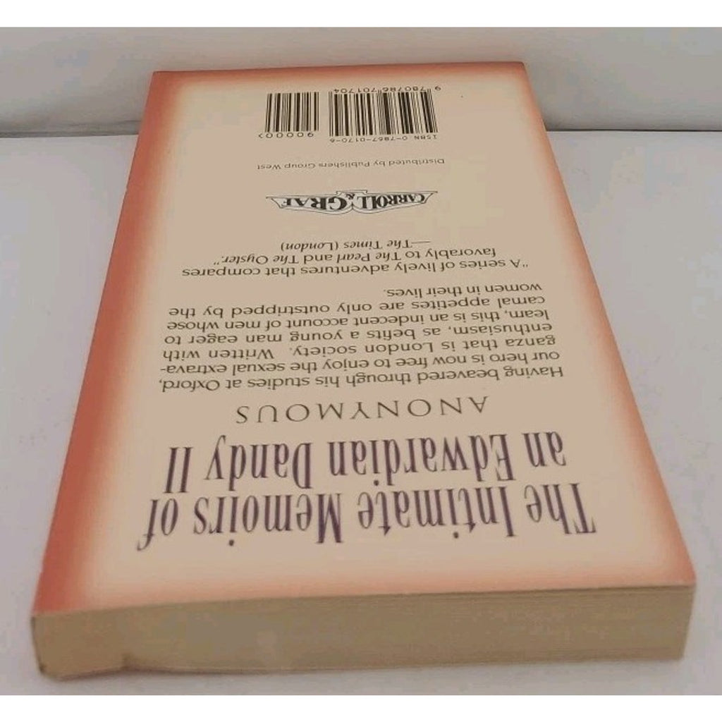 Intimate Memoirs of an Edwardian Dandy by James Jennings (1994, Mass Market)