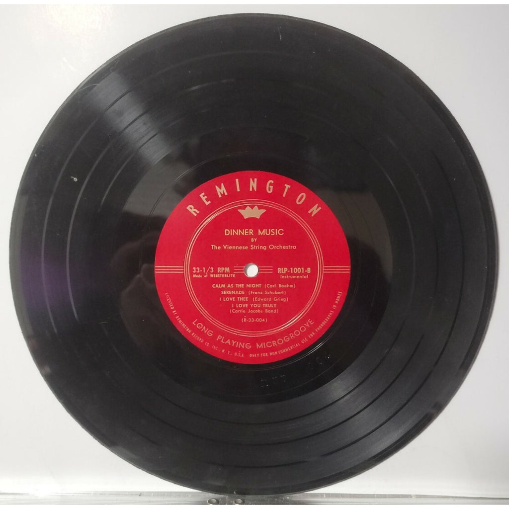 The Viennese String Orchestra - Dinner Music (Vinyl)