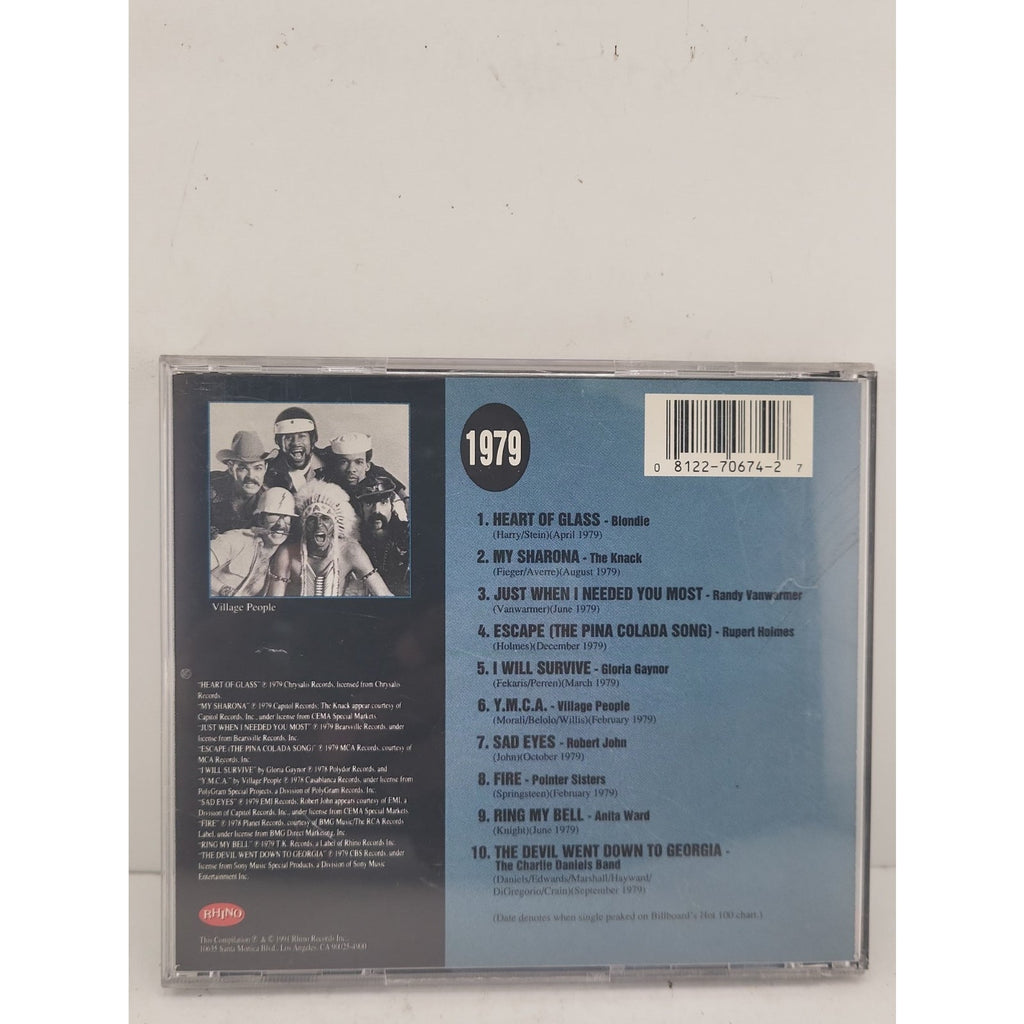 Billboard Top Hits: 1979 by Various (CD, 1991)