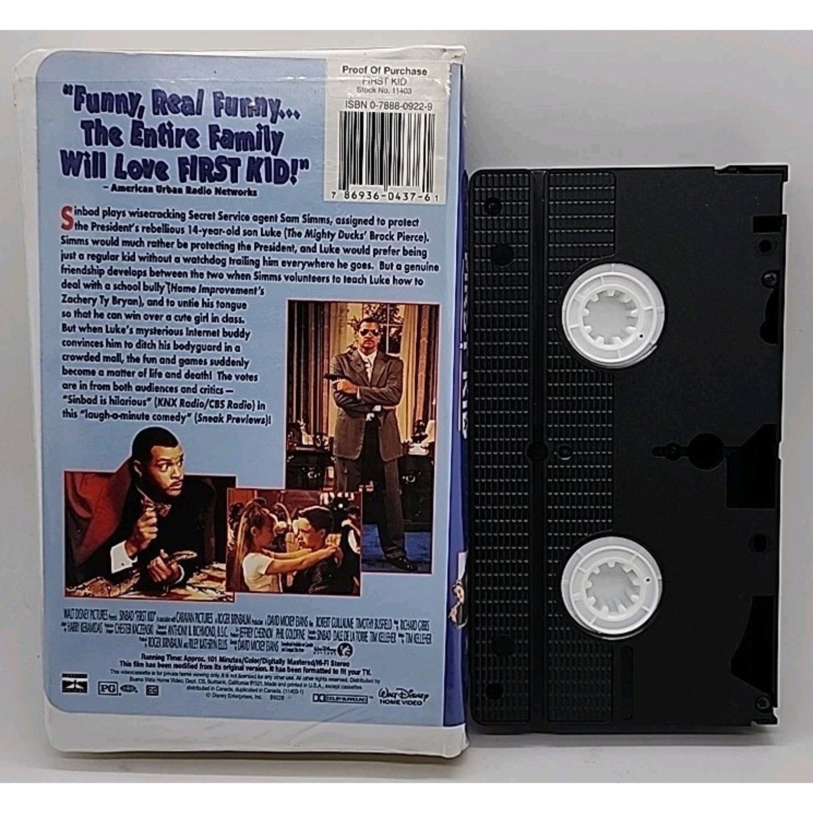 First Kid (VHS, 1997, Clam Shell)
