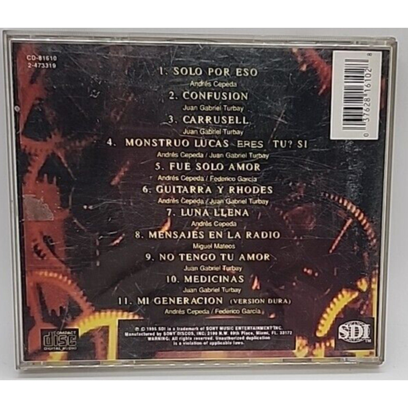 Vueltas Y Vueltas Poligamia (CD, 1995)