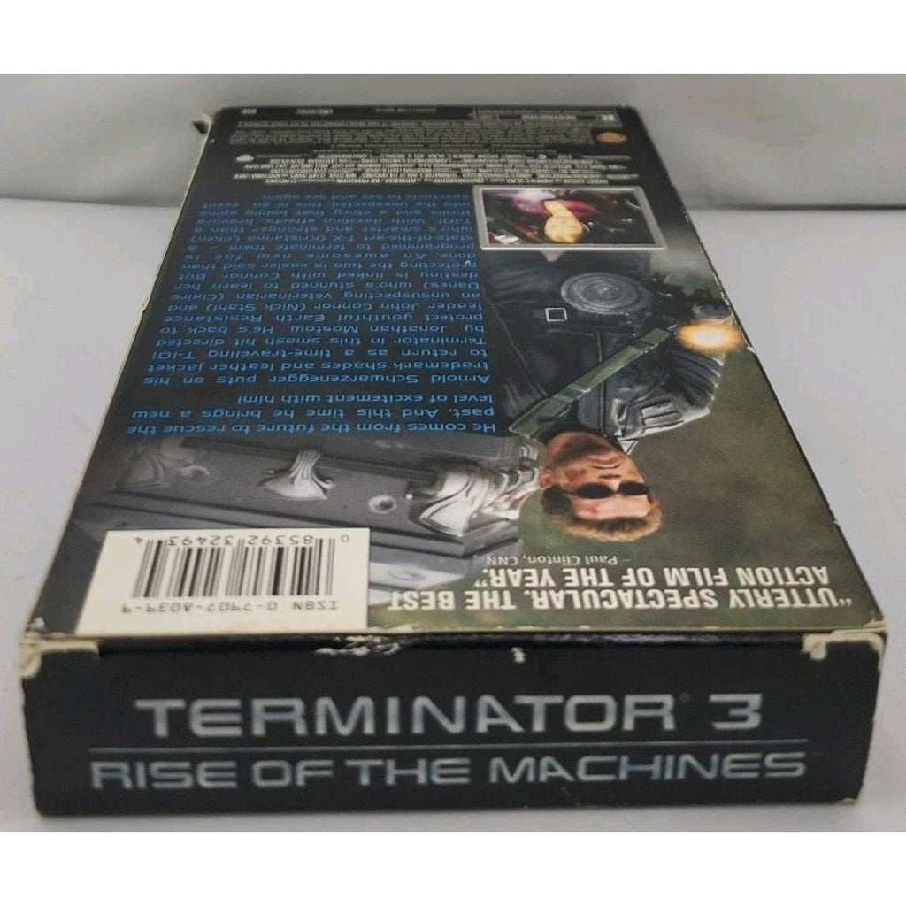 Terminator 3 Rise of the Machines (VHS, 2003)