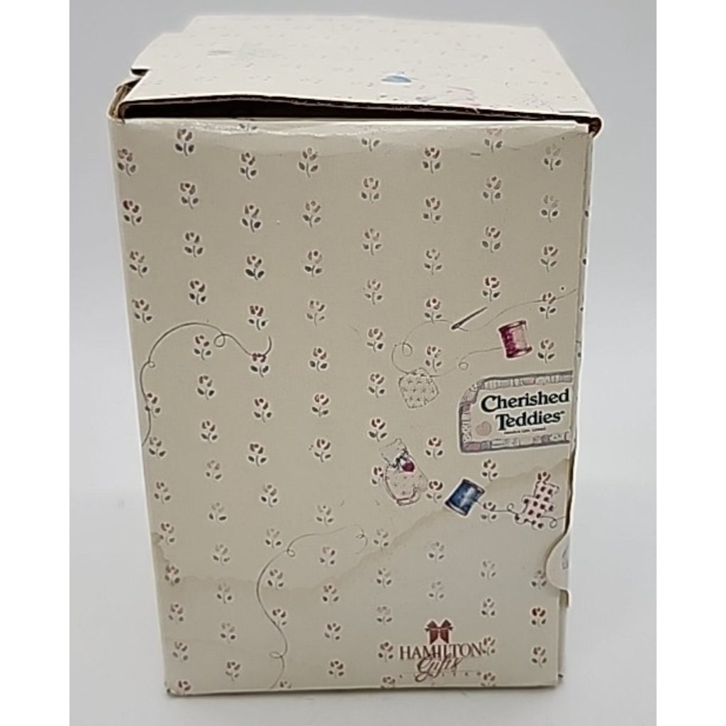 Cherished Teddies 913014 Baby Boy's First Christmas 1994 Ornament w/ Box