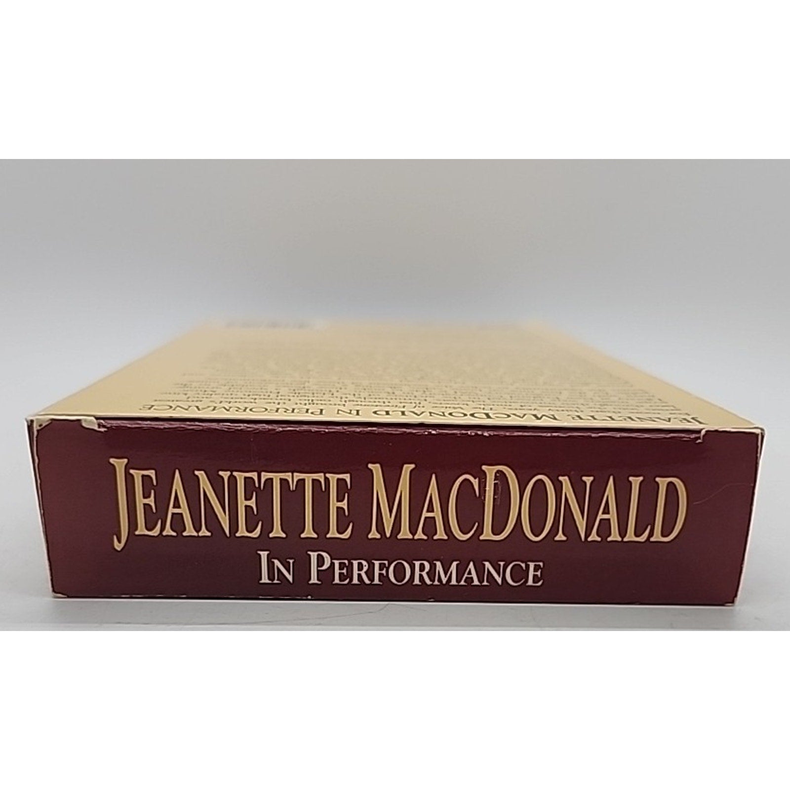 Jeanette MacDonald in Performance (VHS, 1991)