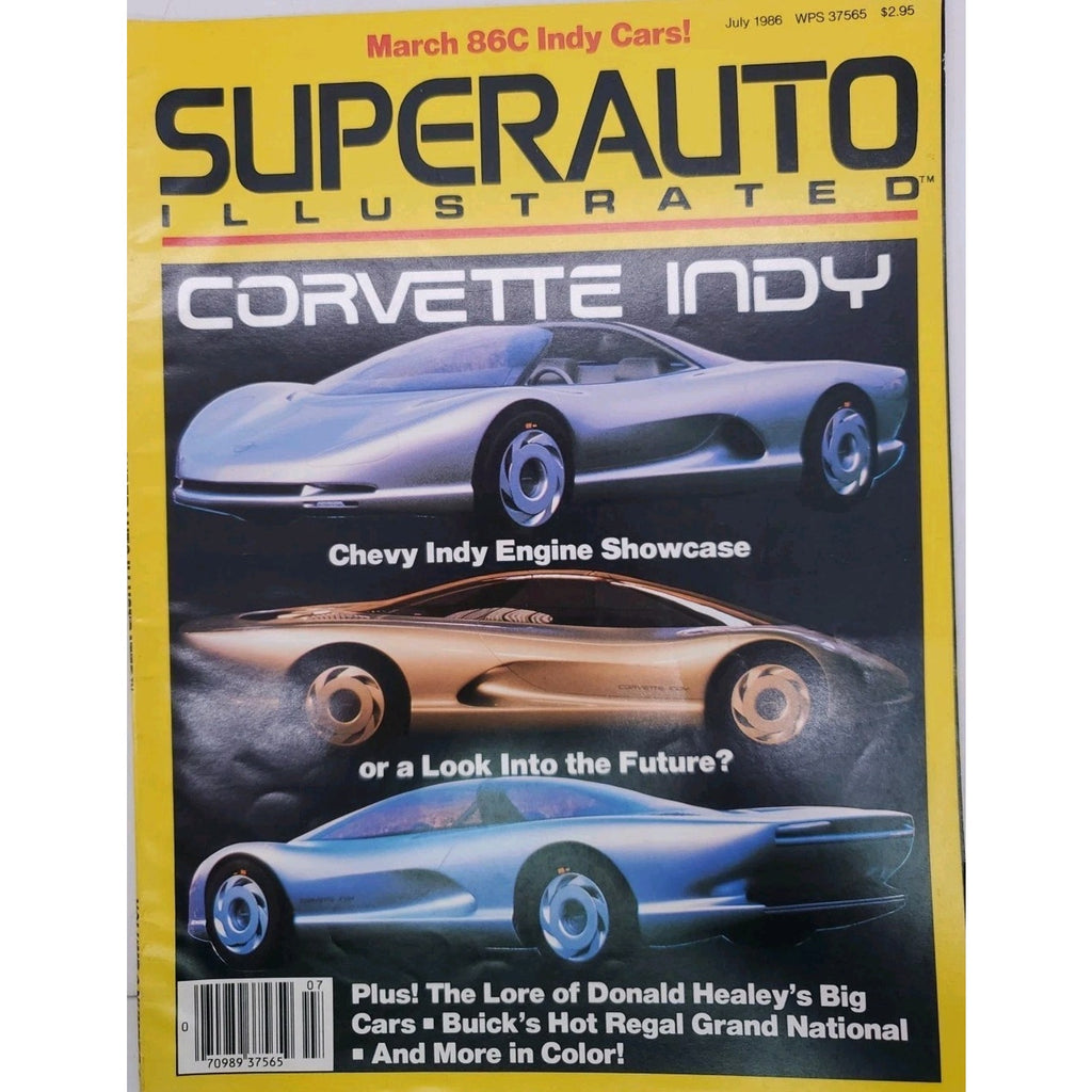 Super Auto Illustrated Magazine July 1986