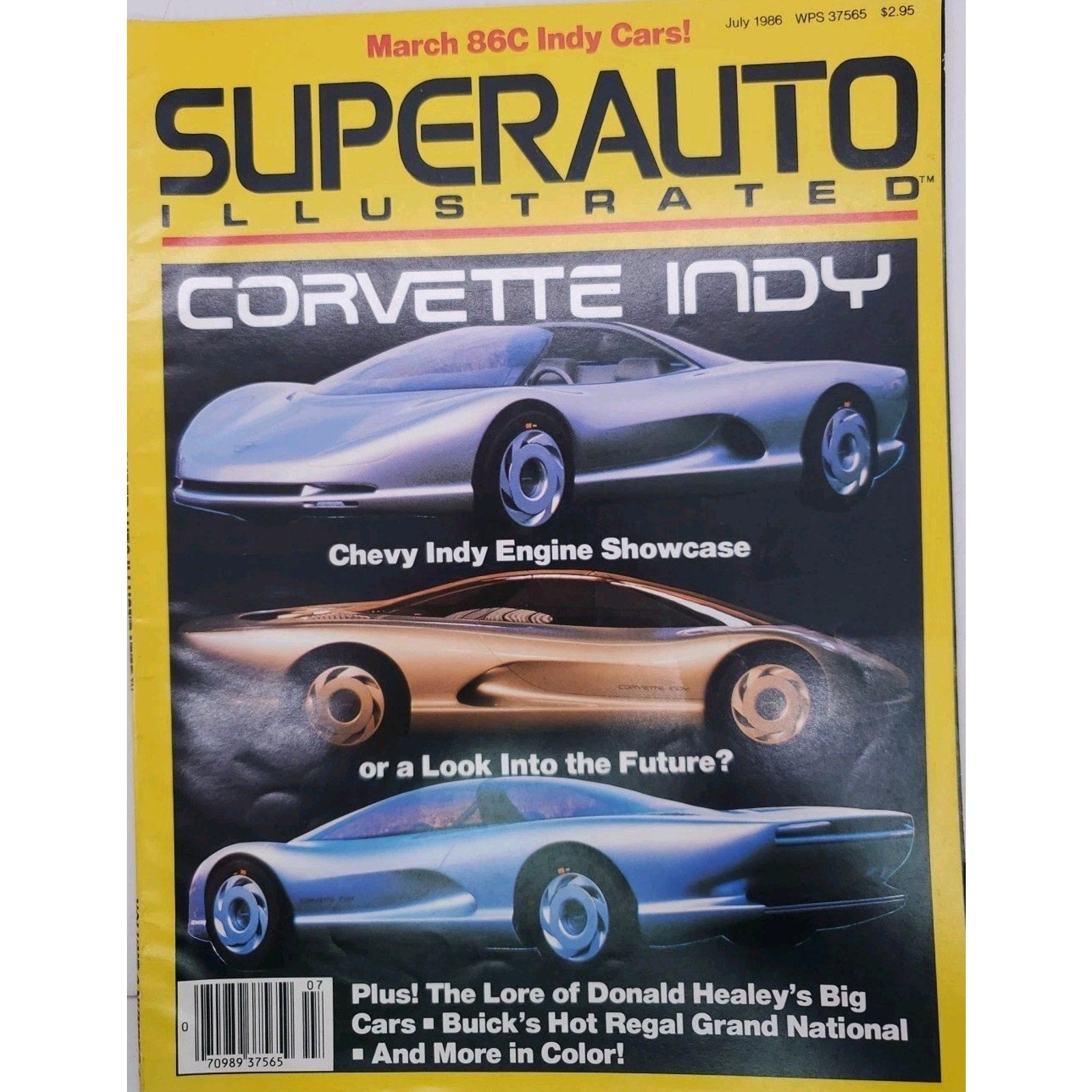 Super Auto Illustrated Magazine July 1986