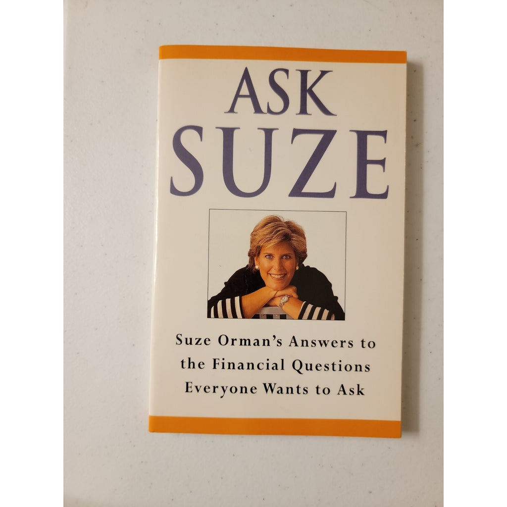 Ask Suze by Suze Orman (1998, Trade Paperback)