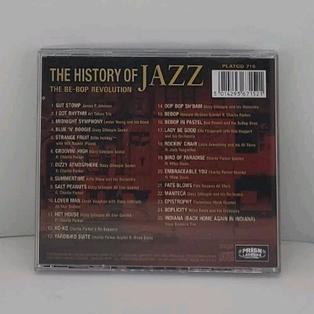 The History of Jazz: The Be-Bop Revolution by Various Artists (CD, Dec-2001,...