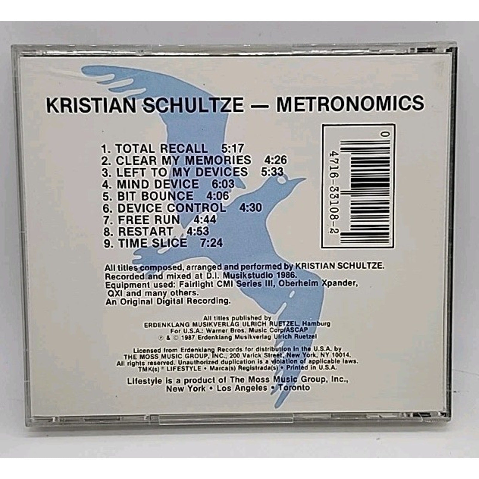 Kristian Schultze - Metronomics (CD)